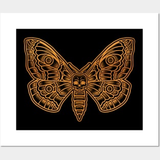 Death moth Posters and Art